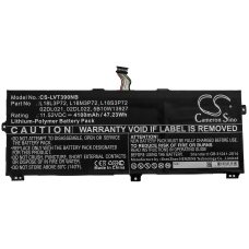 Compatibele batterijvervanging voor LENOVO 02DL021,02DL022,5B10W13927,5B10W13928,L18L3P72...