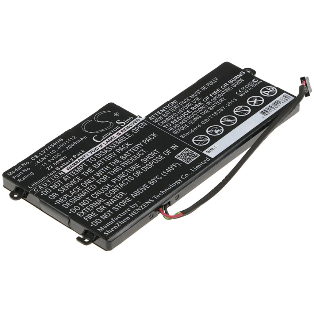 Batterijen Vervangt 21500145