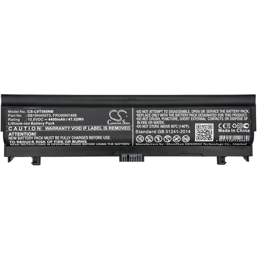 Batterij Vervangt 00NY489