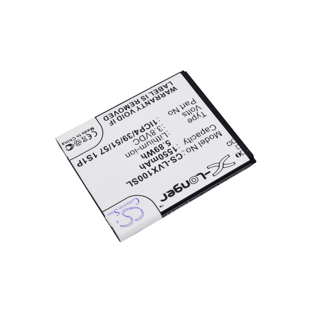 Battery compatible with Lava CS-LVX100SL