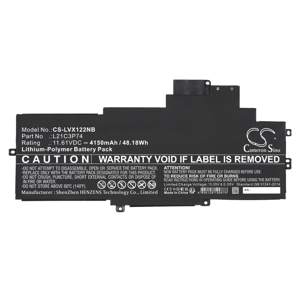 Notebook batterij Lenovo CS-LVX122NB