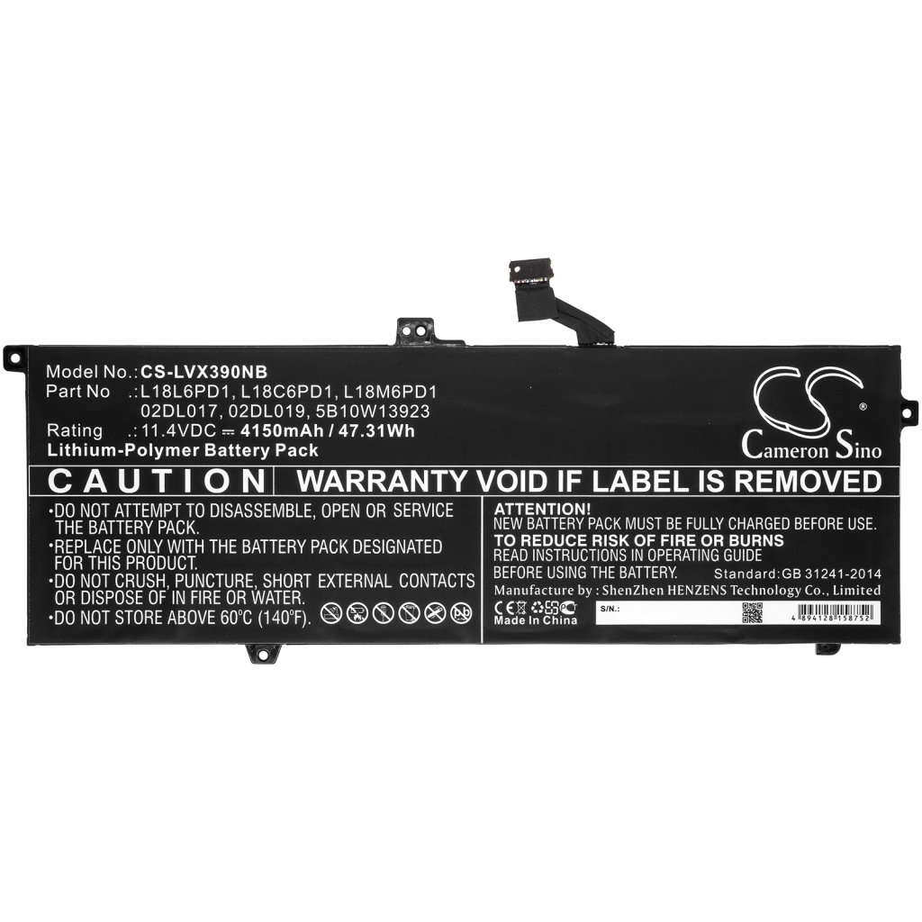Batterijen Vervangt L18C6PD1