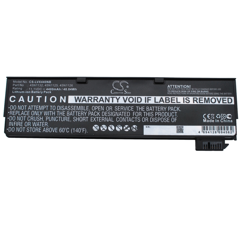 Batterijen Vervangt ASM P/N 45N1124