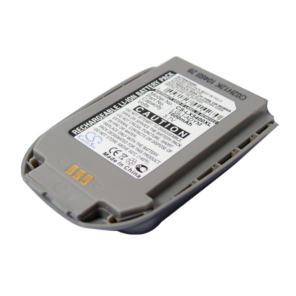 Battery compatible with LG CS-LX5400XL