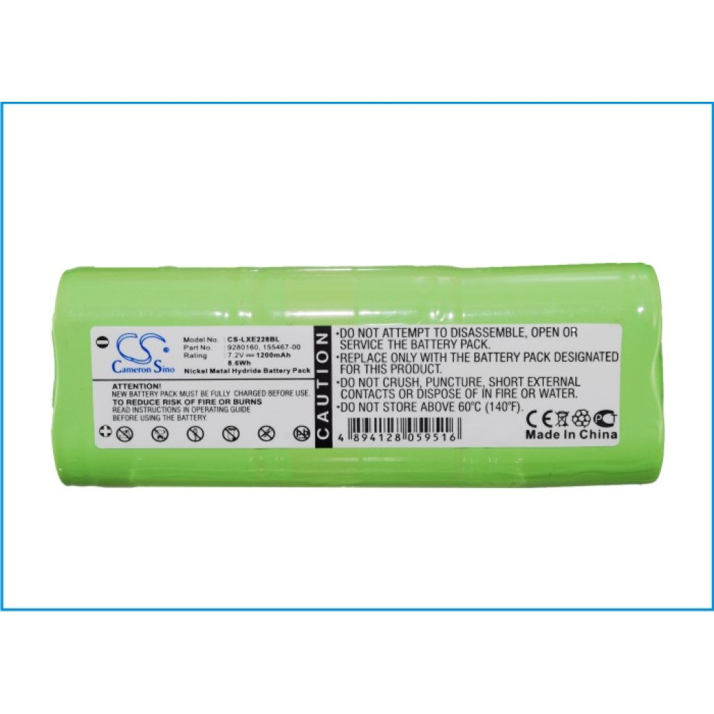 Batterij barcode, scanner Trilithic CS-LXE228BL
