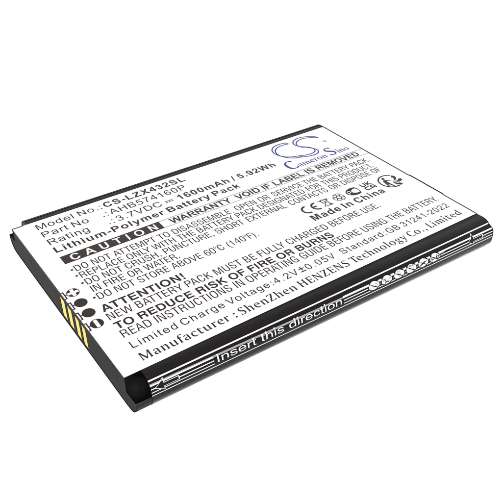 Batterijen Vervangt AHB574160P
