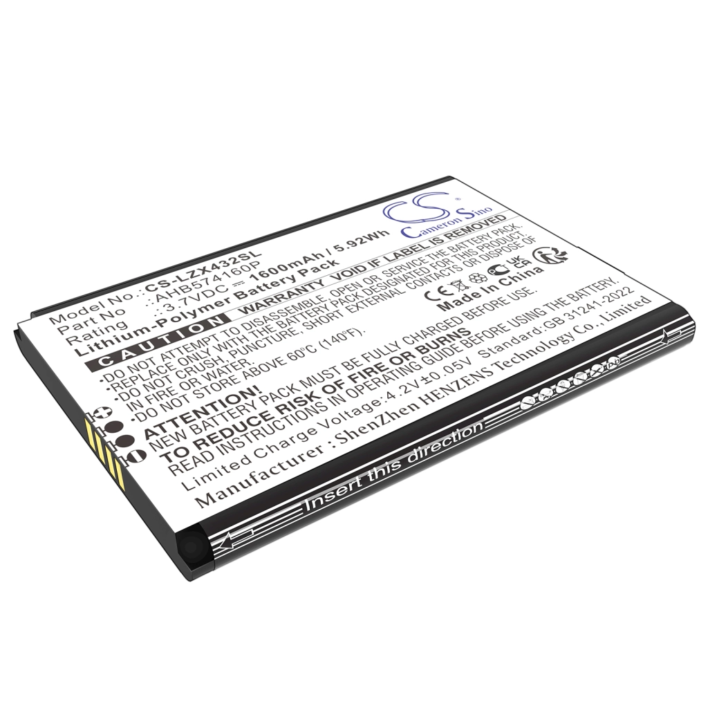 Compatible battery replacement for Launch AHB574160P
