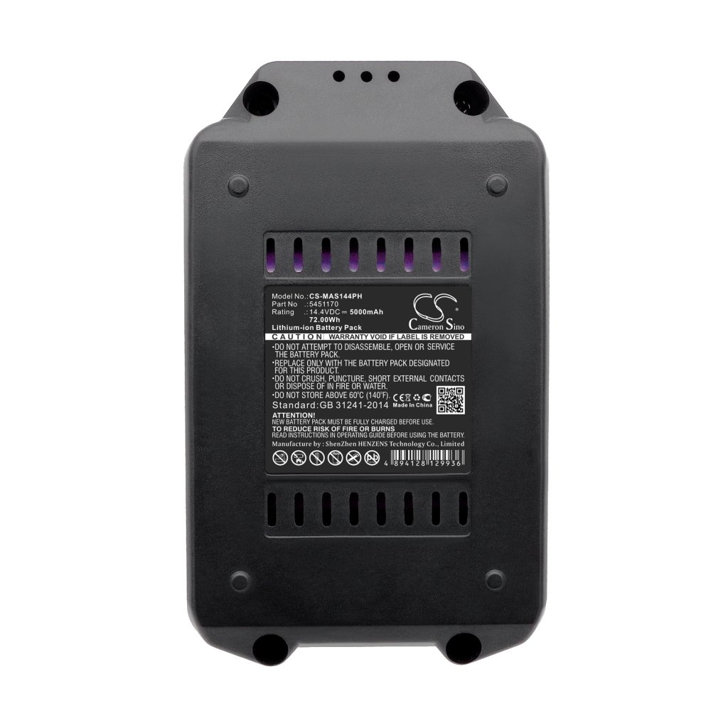 Compatible battery replacement for Meister craft 5451170