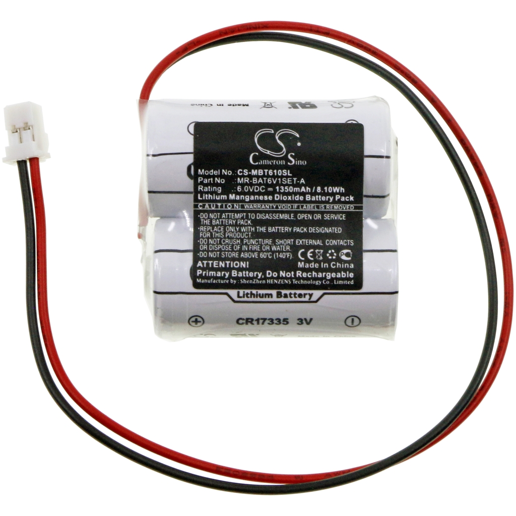 Compatibele batterijvervanging voor Mitsubishi 