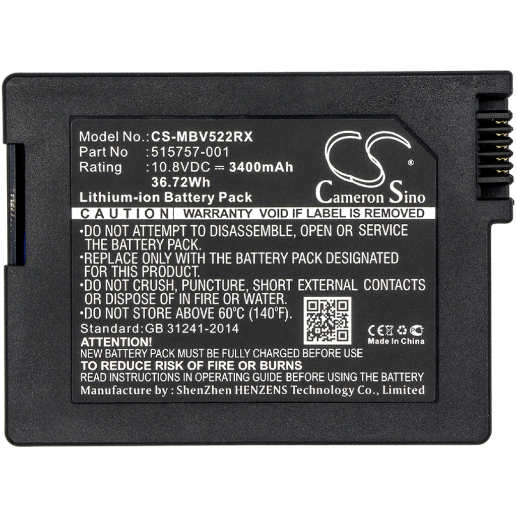 Batterijen Vervangt 515757-001