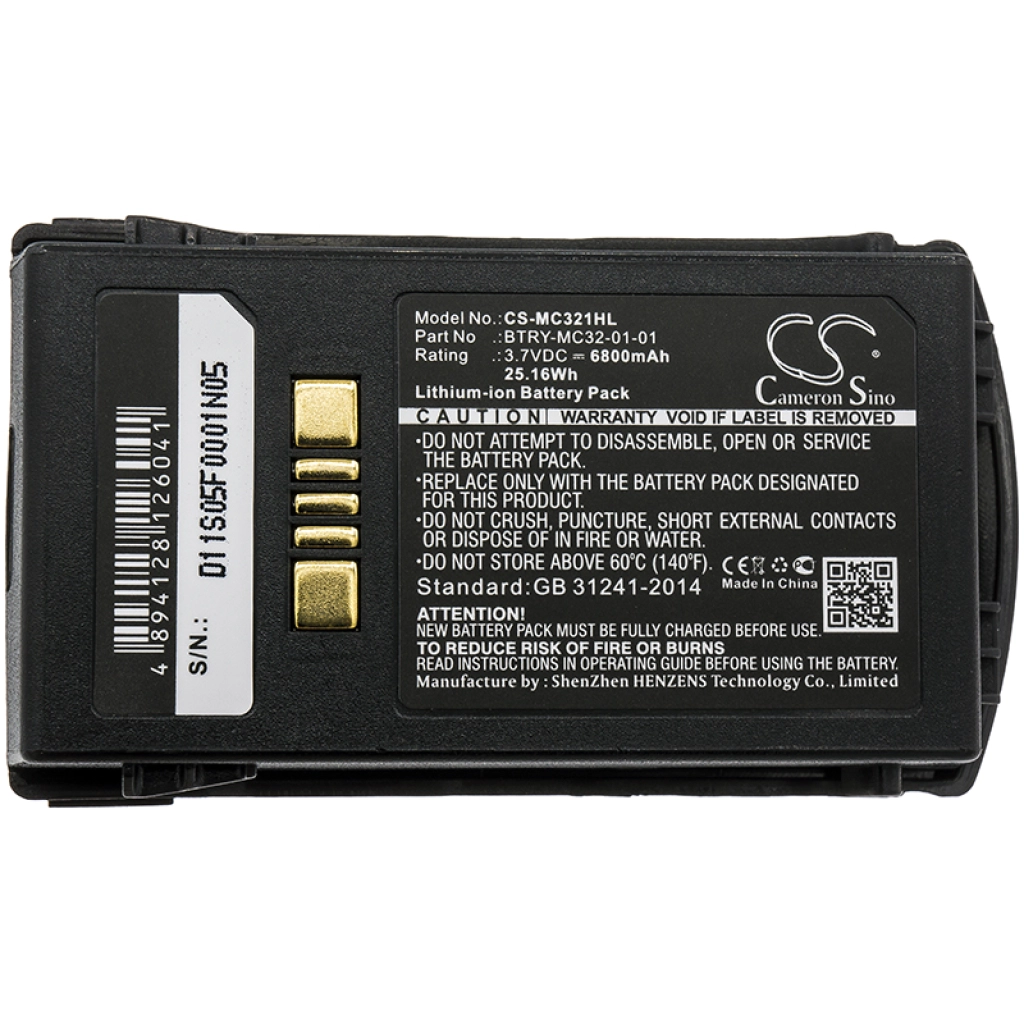 Batterijen Vervangt BTRY-MC33-52MA-01