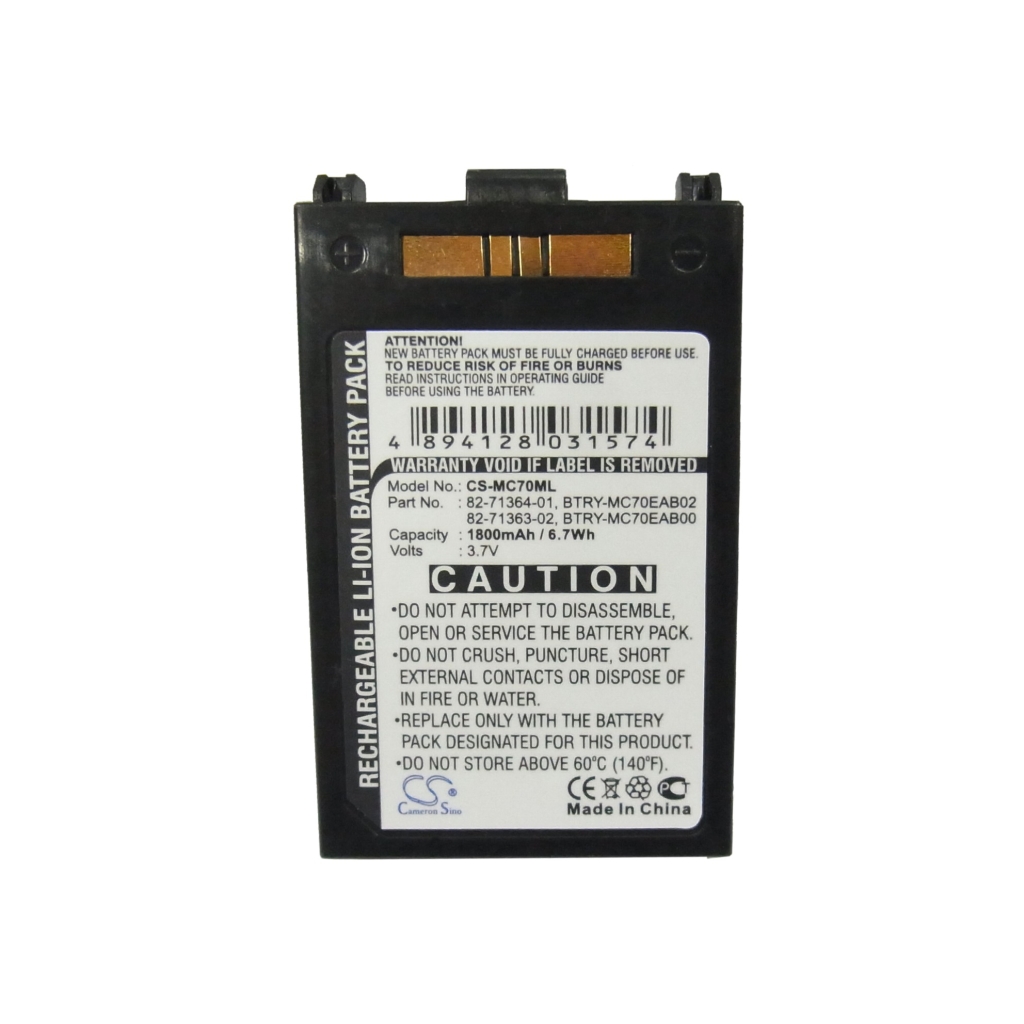 Batterijen Vervangt BTRY-MC70EAB02