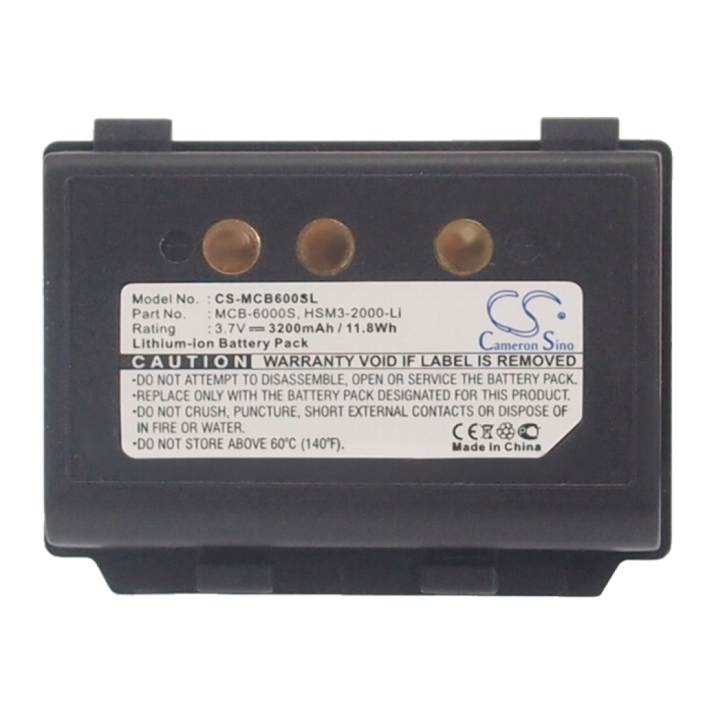 Batterijen Batterij barcode, scanner CS-MCB600SL