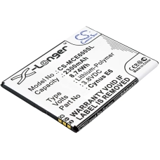 Compatibele batterijvervanging voor Mobistel CYNUS E6