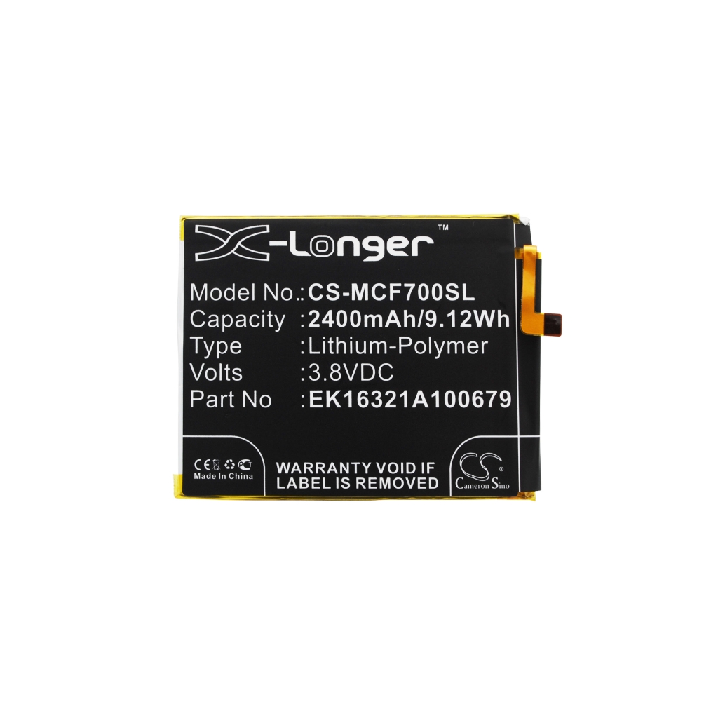 Battery compatible with Mobistel CS-MCF700SL