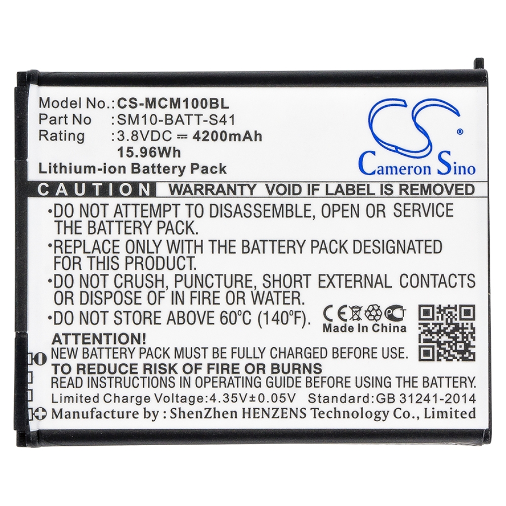 Batterijen Batterij barcode, scanner CS-MCM100BL