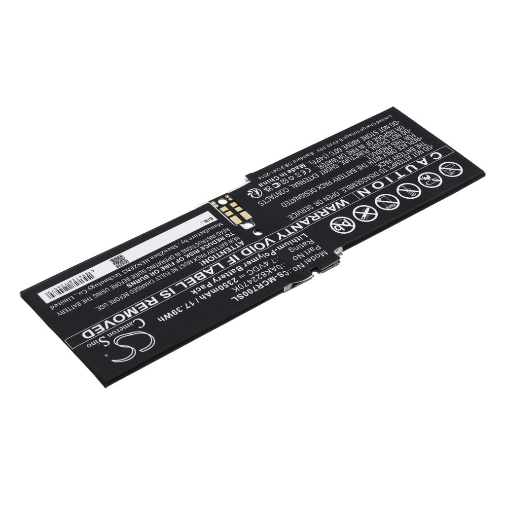Batterijen Vervangt DAK822470K