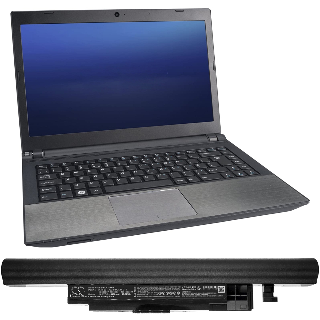 Notebook battery Medion MD98717