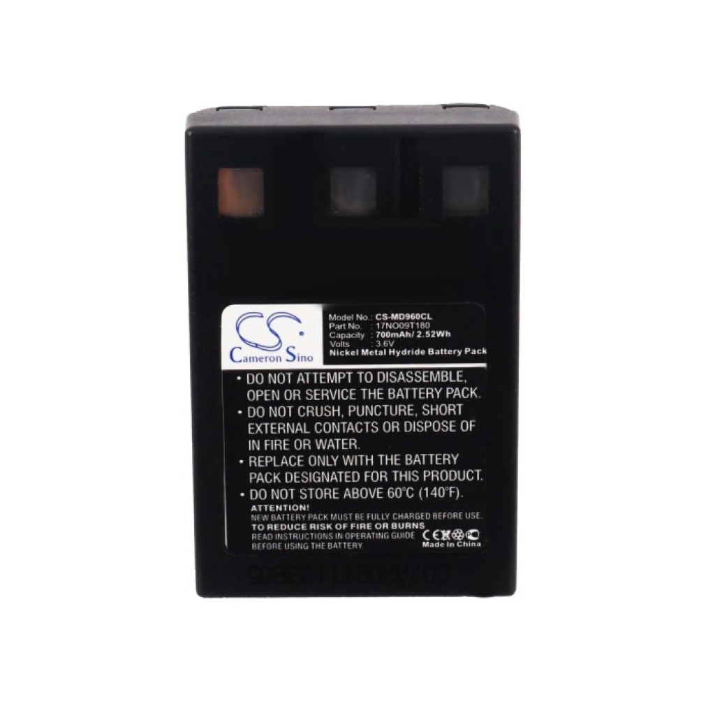 Batterijen Vervangt 17NO09T180