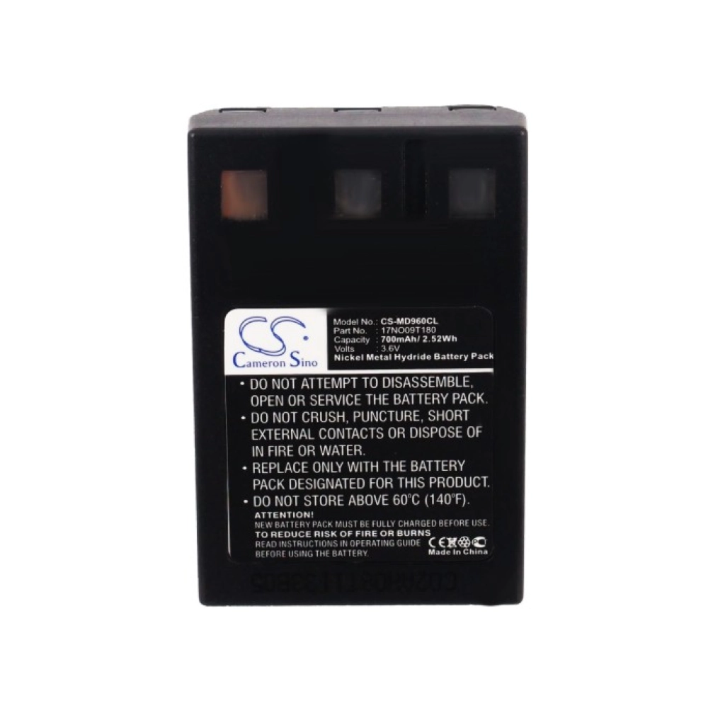 Compatible battery replacement for TCM 17NO09T180