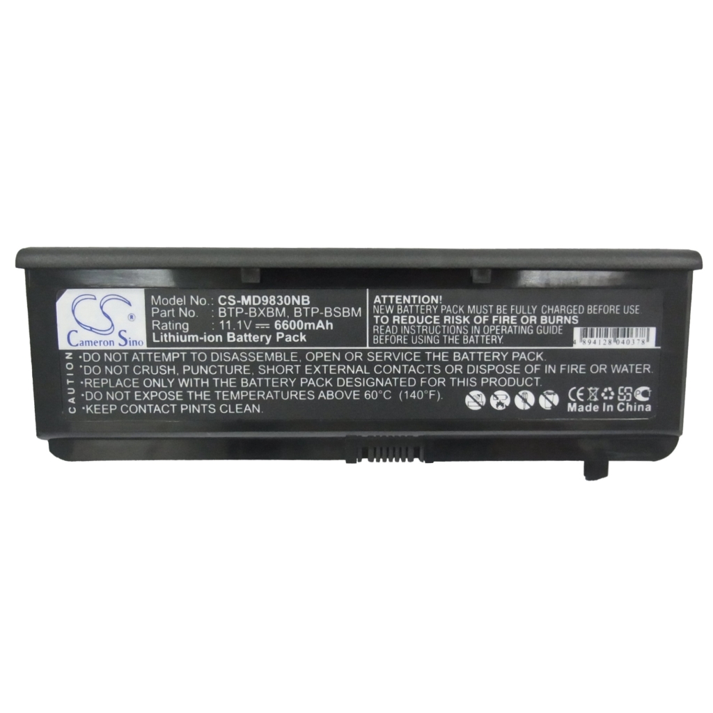 Notebook batterij Medion CS-MD9830NB