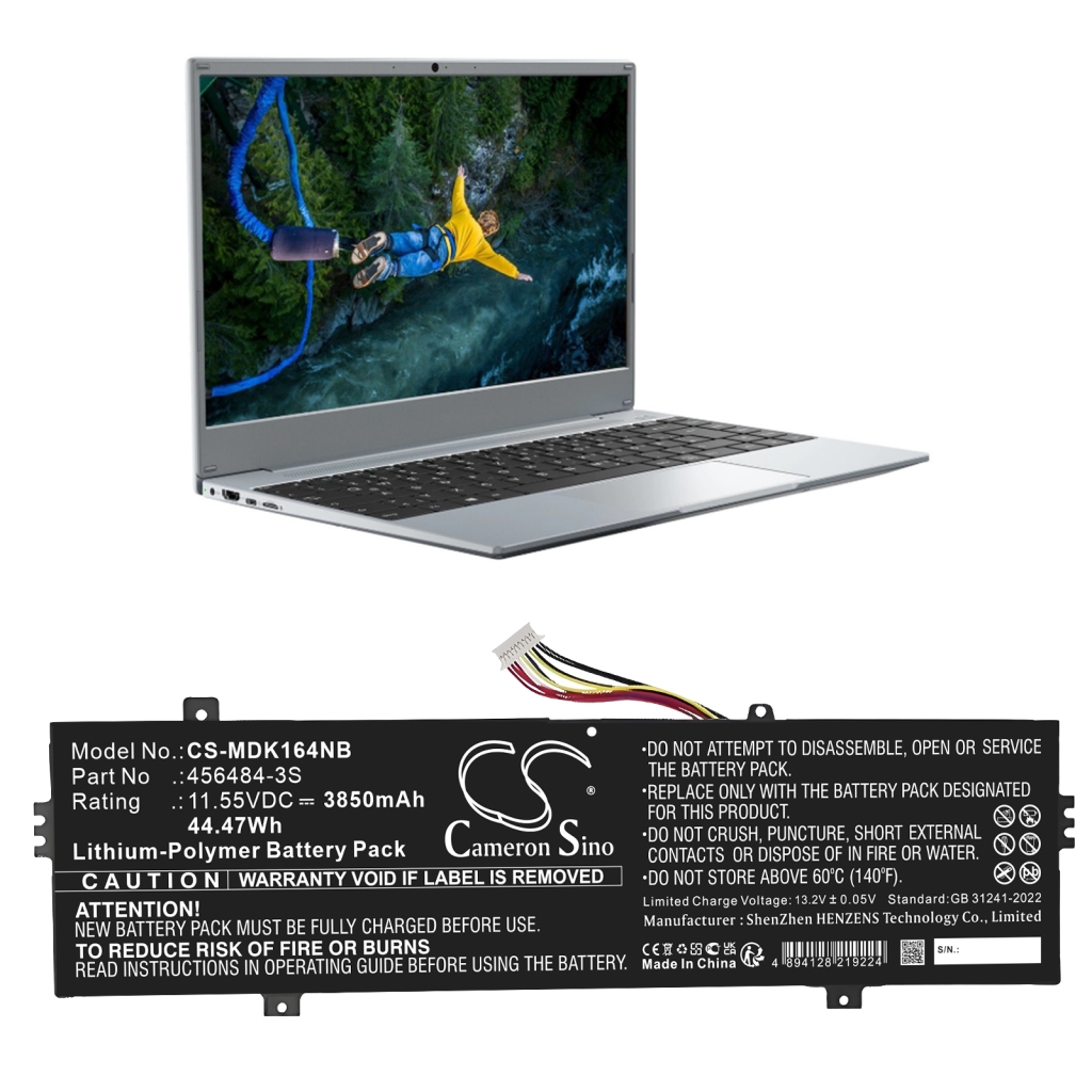 Notebook batterij Medion CS-MDK164NB