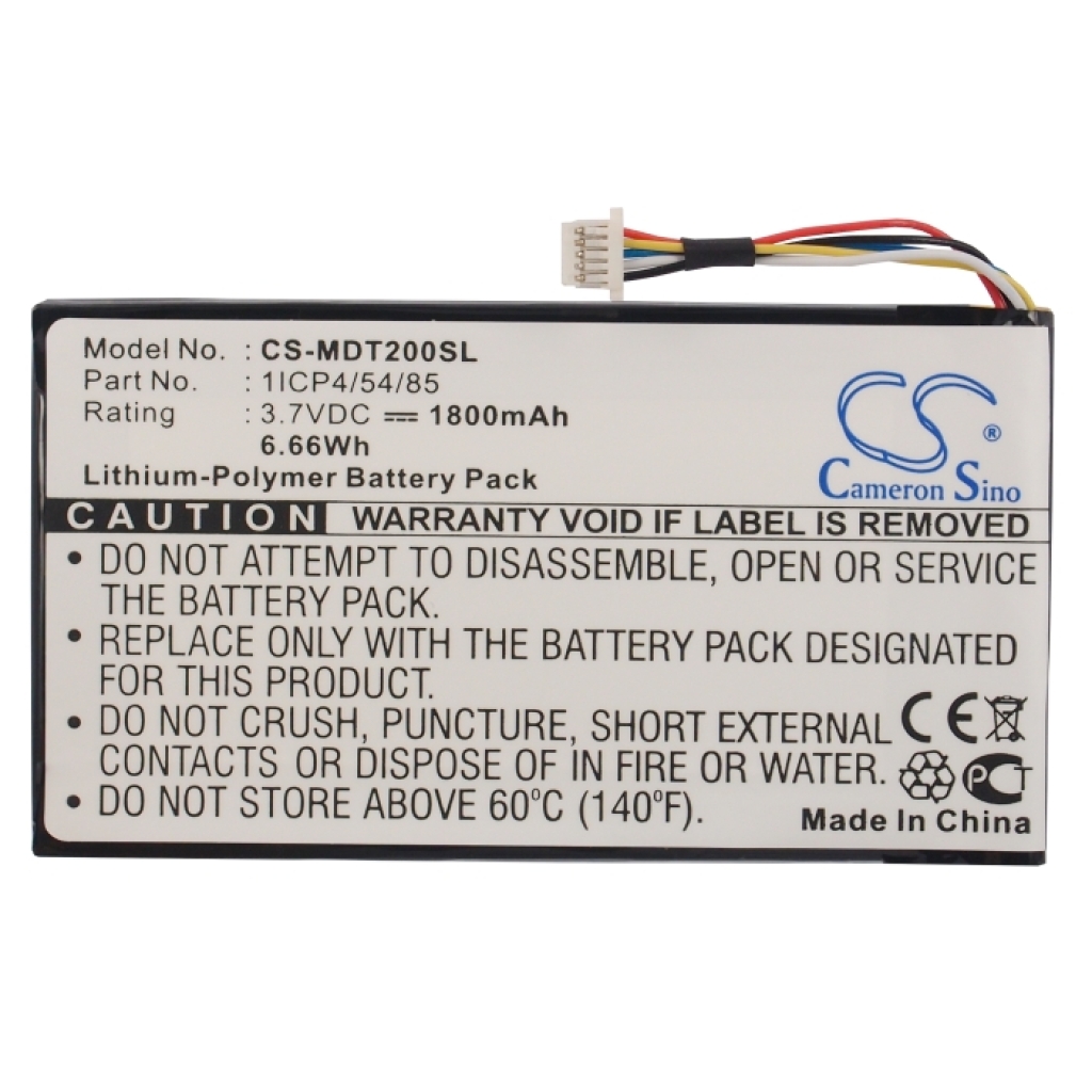Batterijen Batterij barcode, scanner CS-MDT200SL