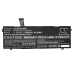 Notebook batterij Maingear CS-MDX250NB