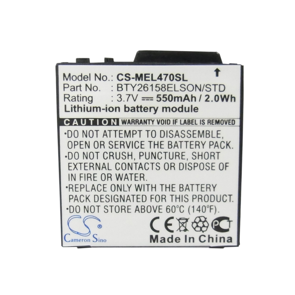 Compatibele batterijvervanging voor Emporia BTY26158ELSON/STD