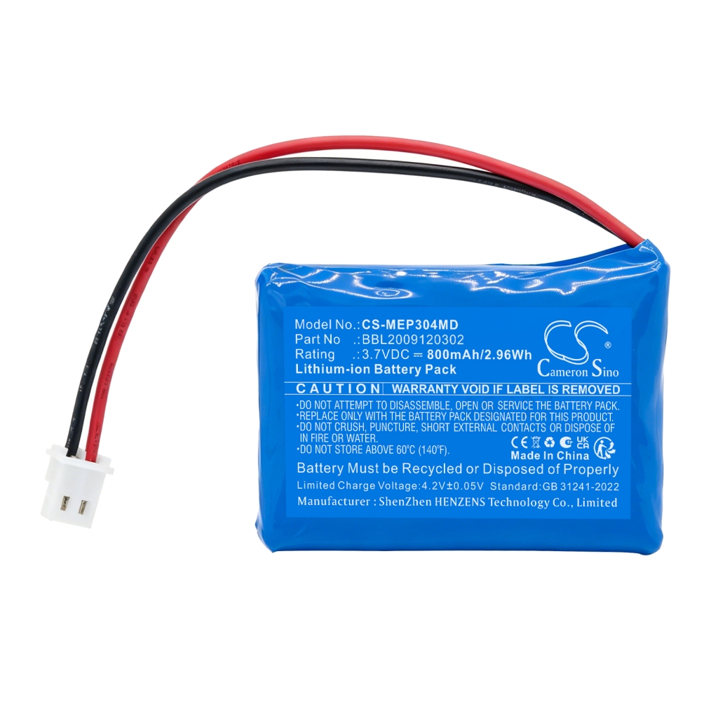 Battery compatible with Medical econet CS-MEP304MD