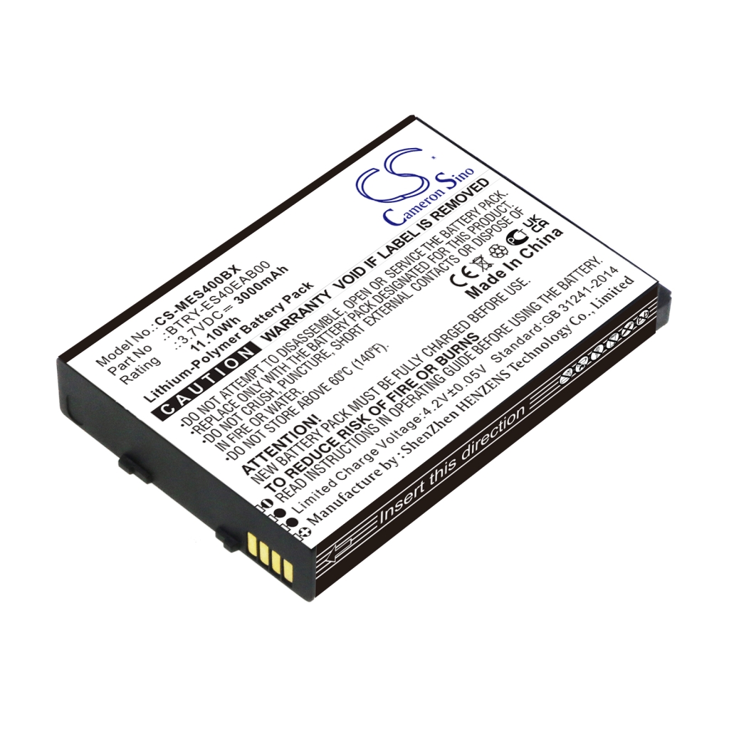 Batterij barcode, scanner Symbol CS-MES400BX