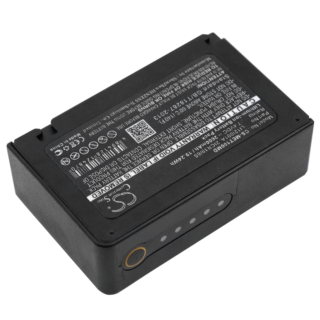 Battery compatible with Mindray CS-MET100MD