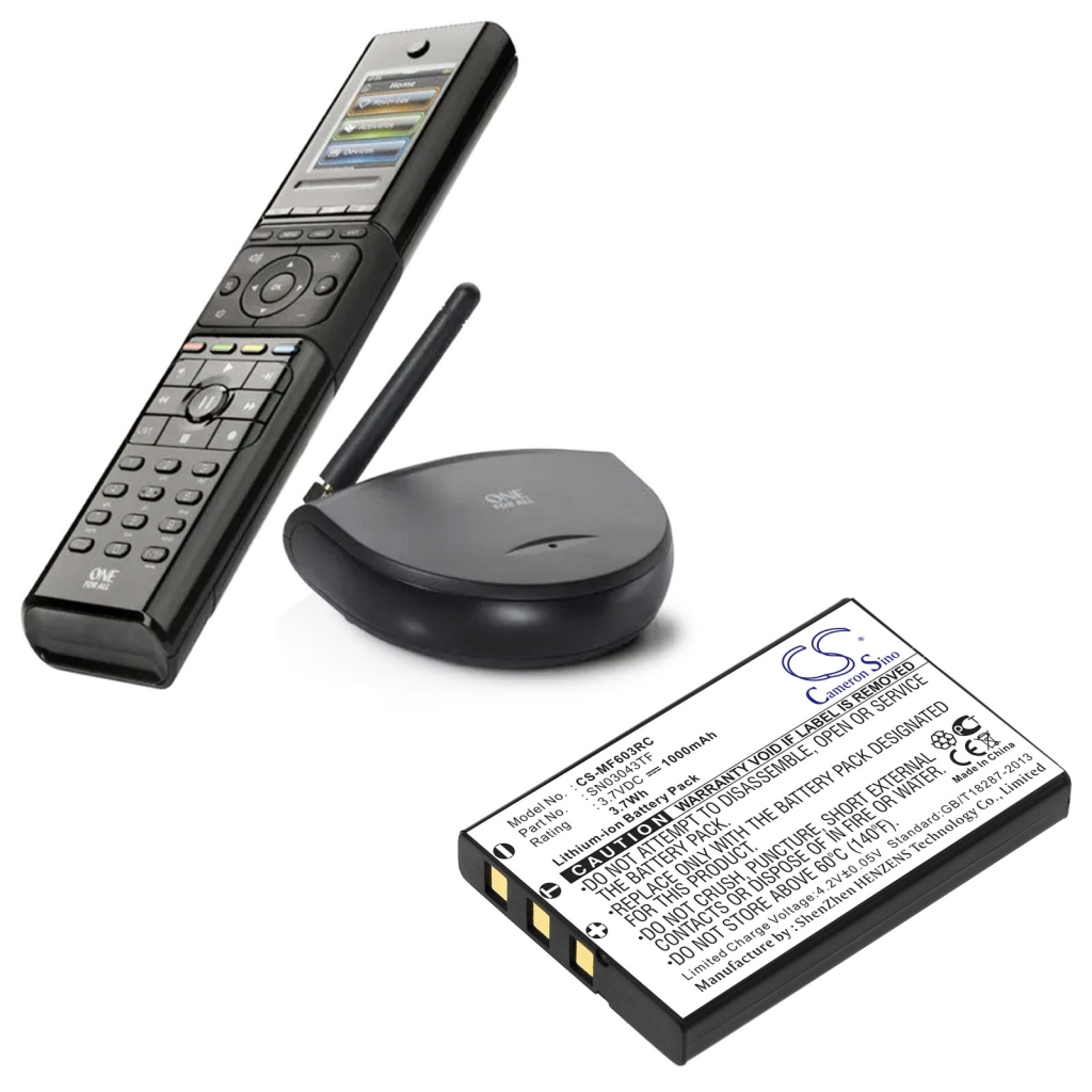 Batterij voor afstandsbediening One For All Xsight Touch