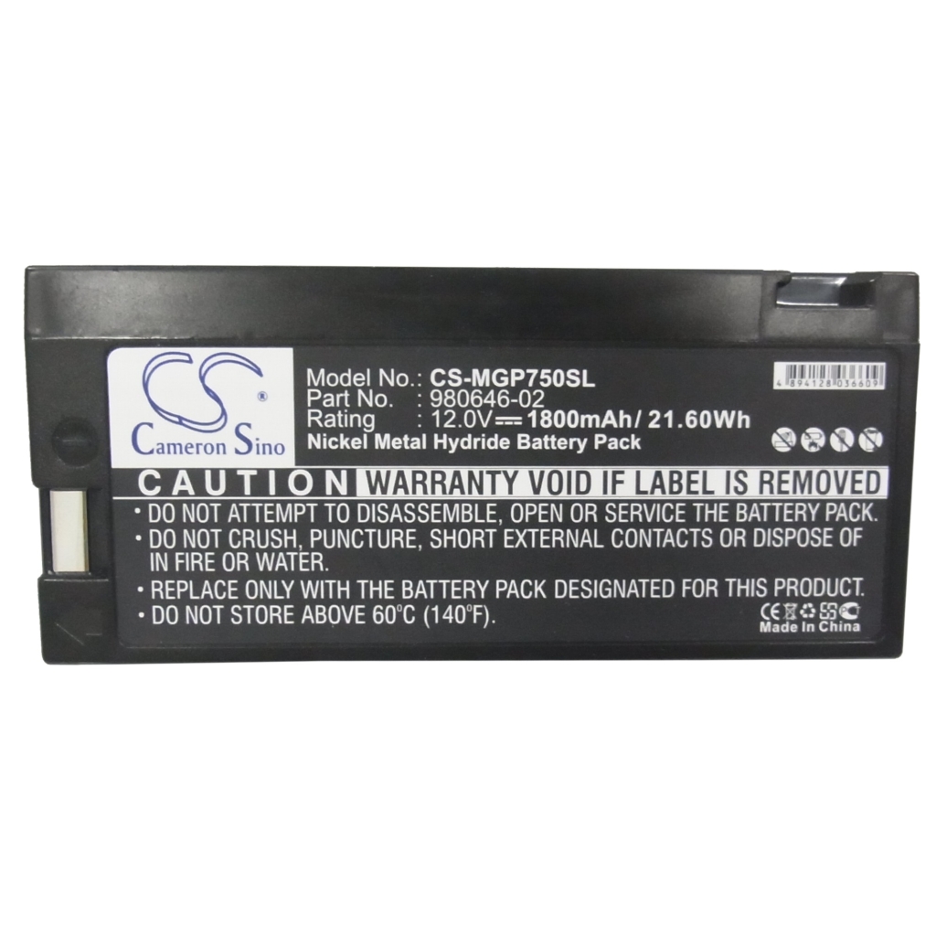 Batterijen GPS, Navigator Batterij CS-MGP750SL