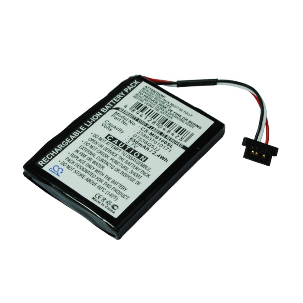 Batterijen GPS, Navigator Batterij CS-MIS100SL