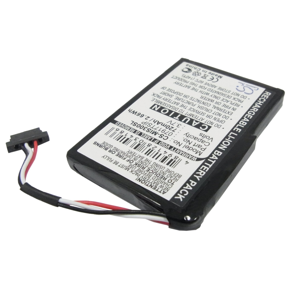 Compatibele batterijvervanging voor NAVMAN 07917TSIP