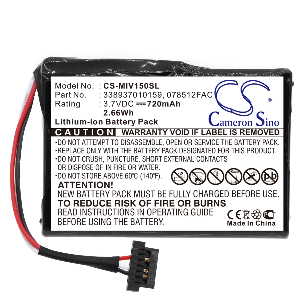 Batterijen Vervangt 338937010159
