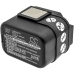 Compatibele batterijvervanging voor Milwaukee BS2E7.2T