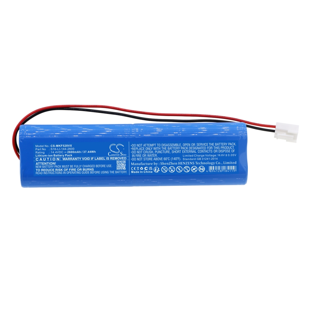 Batterijen voor stofzuigers Marklive CS-MKF528VX