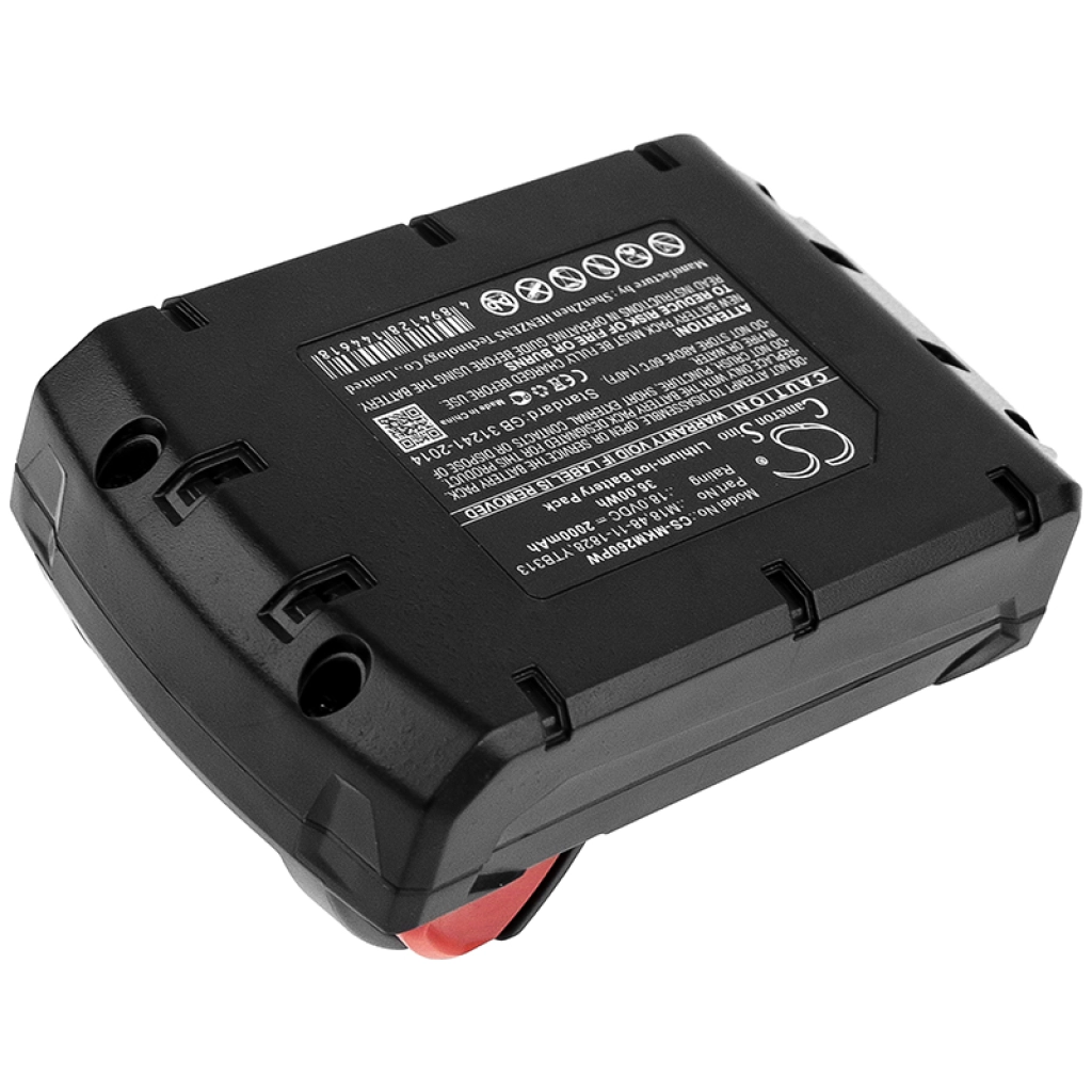 Batterijen Vervangt M18 B5