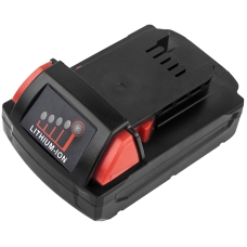 Compatibele batterijvervanging voor Milwaukee 175187,2198323,48-11-1815,48-11-1815N,48-11-1820...