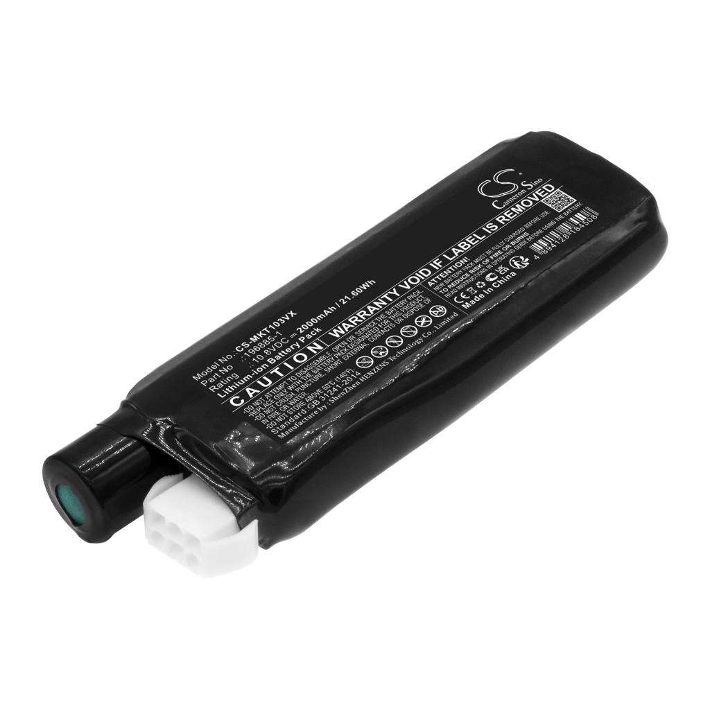 Batterijen voor stofzuigers Makita CS-MKT103VX