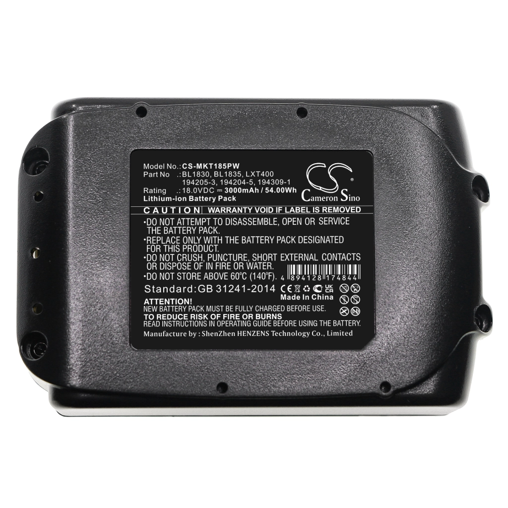 Battery Replaces BL1860B