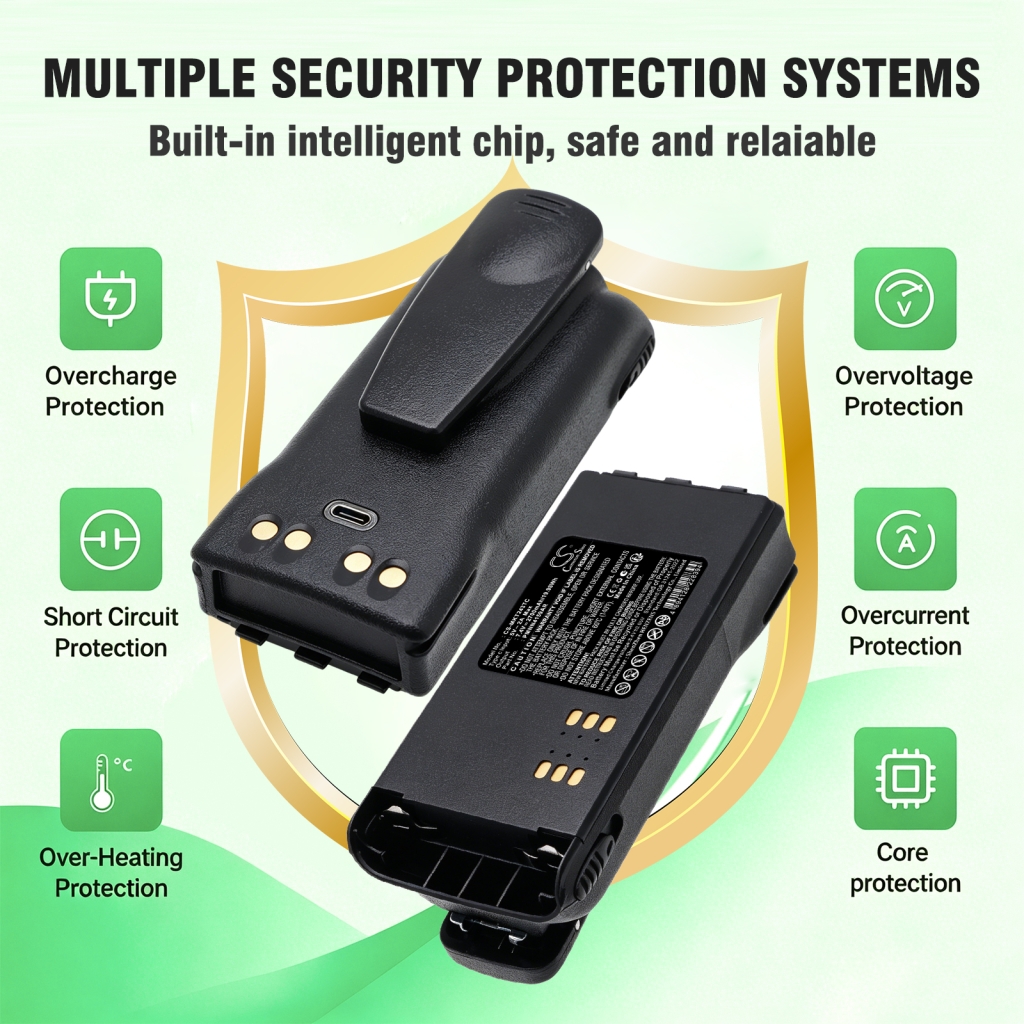 Battery compatible with Motorola CS-MKT243TC