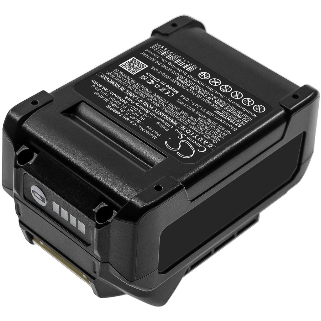 Batterij Vervangt BL4080F