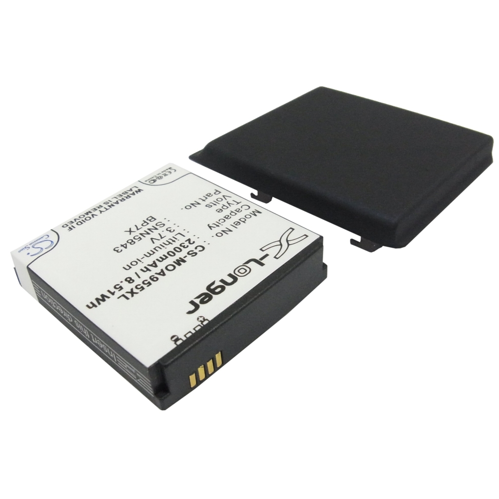 Battery compatible with Motorola CS-MOA955XL