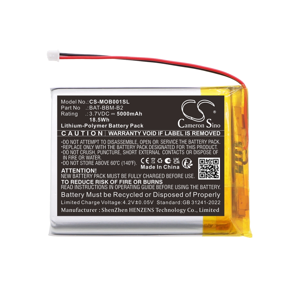 Batterij compatibel met Babysense Bonoch Momcozy CS-MOB001SL