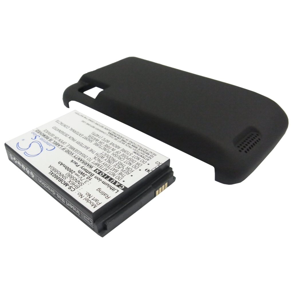Battery compatible with Motorola CS-MOB860XL