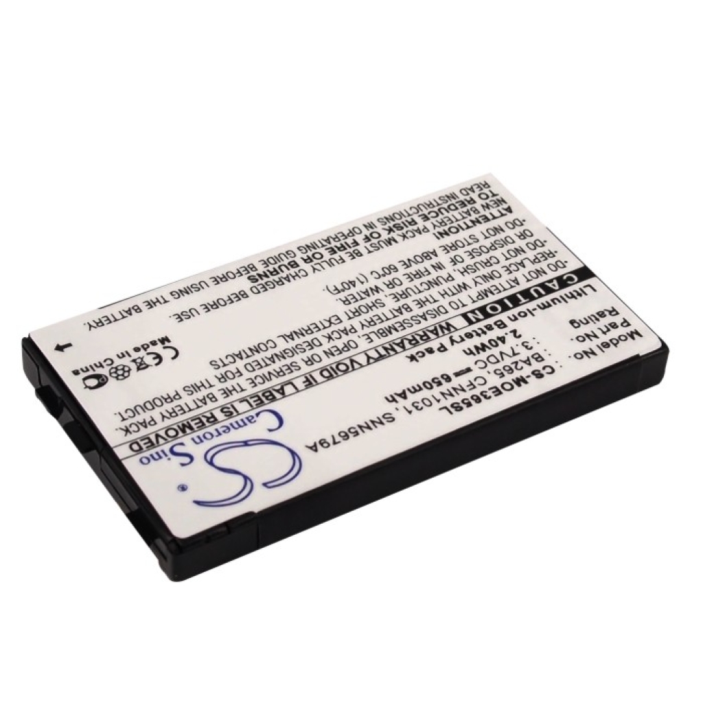 Batterijen compatibel met Motorola E365 E365 CS-MOE365SL