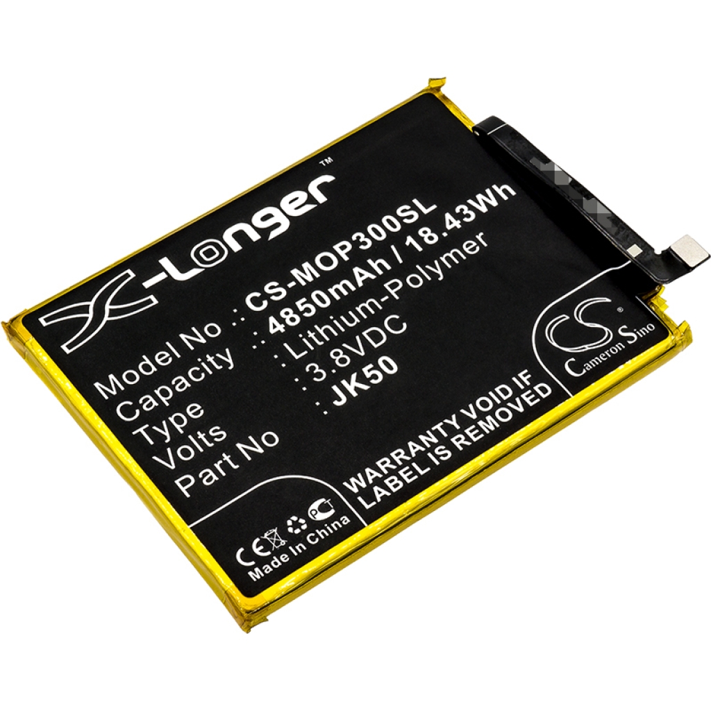 Compatibele batterijvervanging voor Motorola JK50